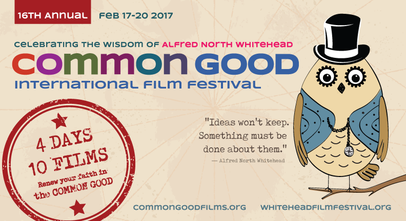 Common Good Film Festival Postcard Front